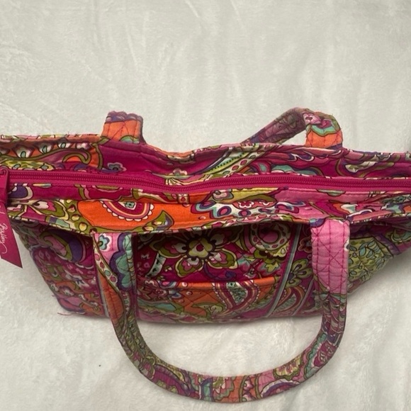 Vera Bradley Vibrant Paisley Shoulder Bag - Picture 10 of 15